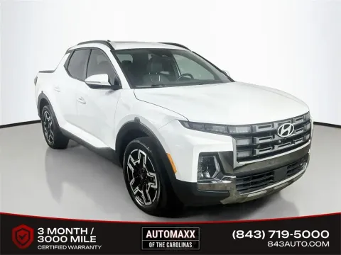 White 2025 Hyundai Santa Cruz Limited for sale in Summerville, SC