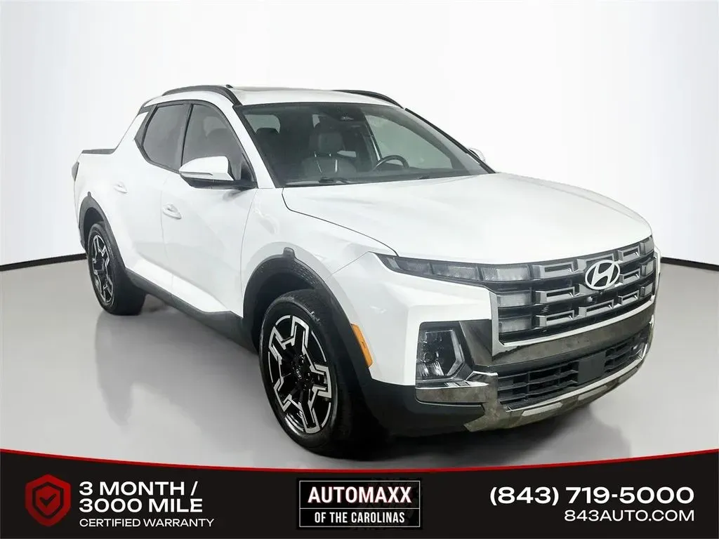 White 2025 Hyundai Santa Cruz Limited for sale in Summerville, SC