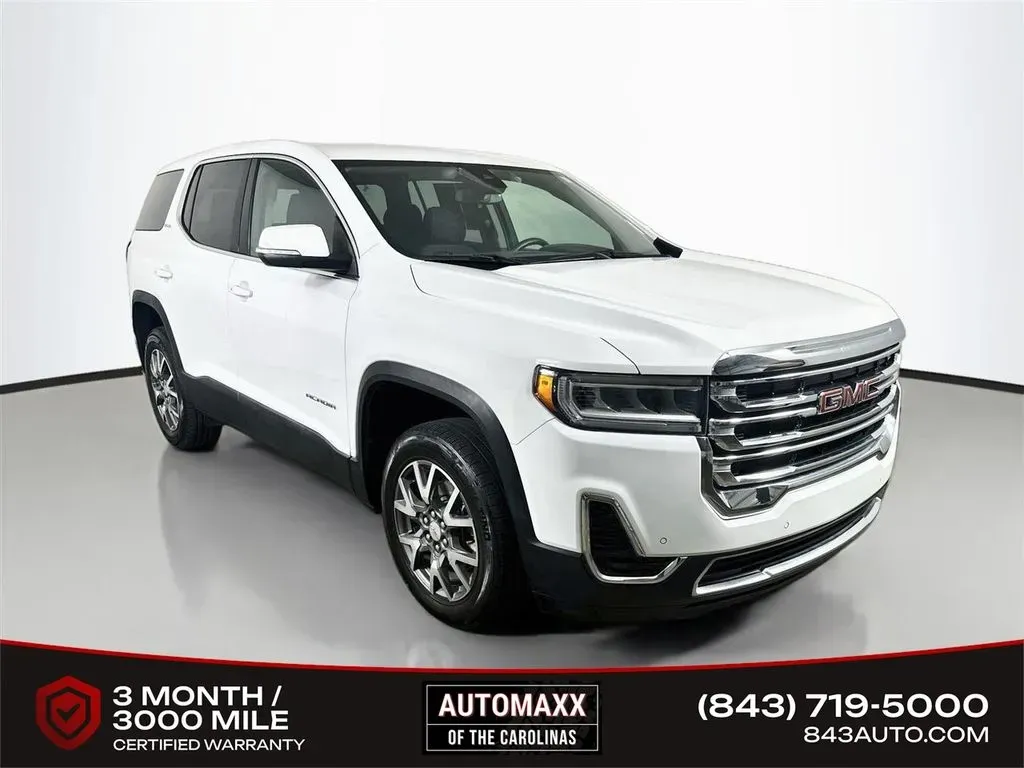 White 2023 GMC Acadia SLE for sale in Summerville, SC