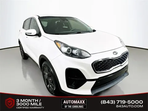 White 2022 Kia Sportage LX for sale in Summerville, SC