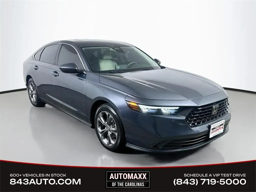 Gray 2024 Honda Accord EX for sale in Summerville, SC