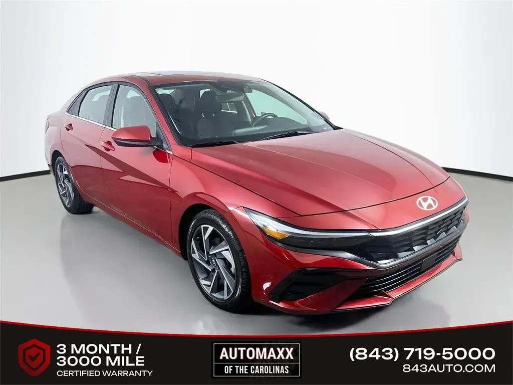 Red 2025 Hyundai Elantra SEL Convenience for sale in Summerville, SC
