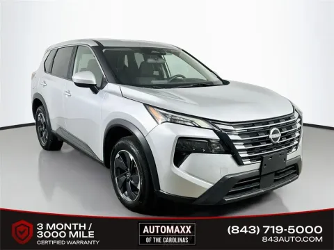 Silver 2024 Nissan Rogue SV for sale in Summerville, SC