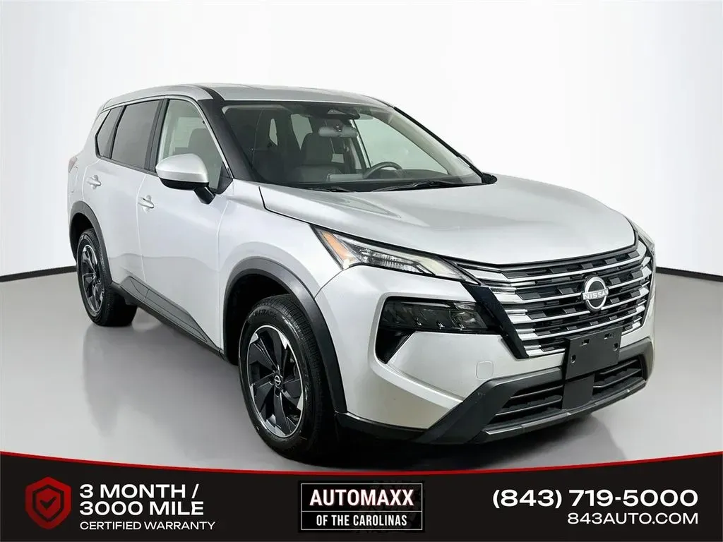 Silver 2024 Nissan Rogue SV for sale in Summerville, SC