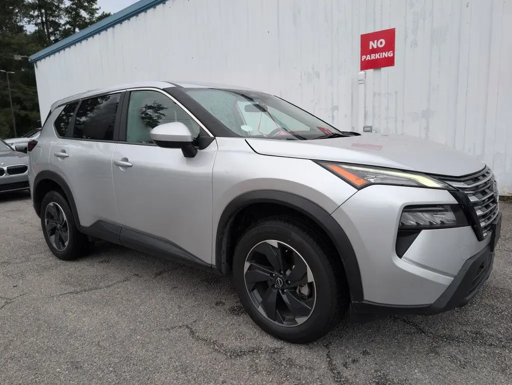 Silver 2024 Nissan Rogue SV for sale in Summerville, SC
