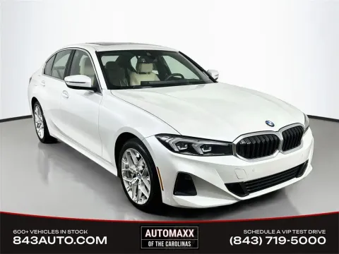 White 2025 BMW 3 Series 330i for sale in Summerville, SC