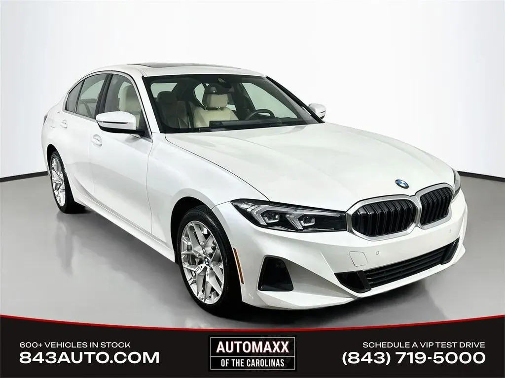 White 2025 BMW 3 Series 330i for sale in Summerville, SC