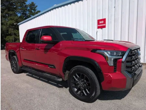 Red 2023 Toyota Tundra Hybrid Platinum for sale in Summerville, SC