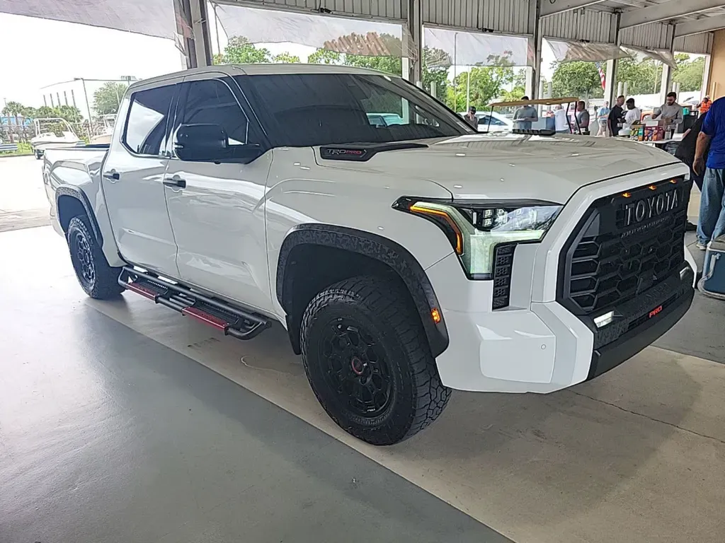 White 2023 Toyota Tundra Hybrid TRD Pro for sale in Summerville, SC