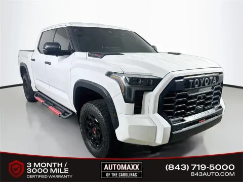White 2023 Toyota Tundra Hybrid TRD Pro for sale in Summerville, SC