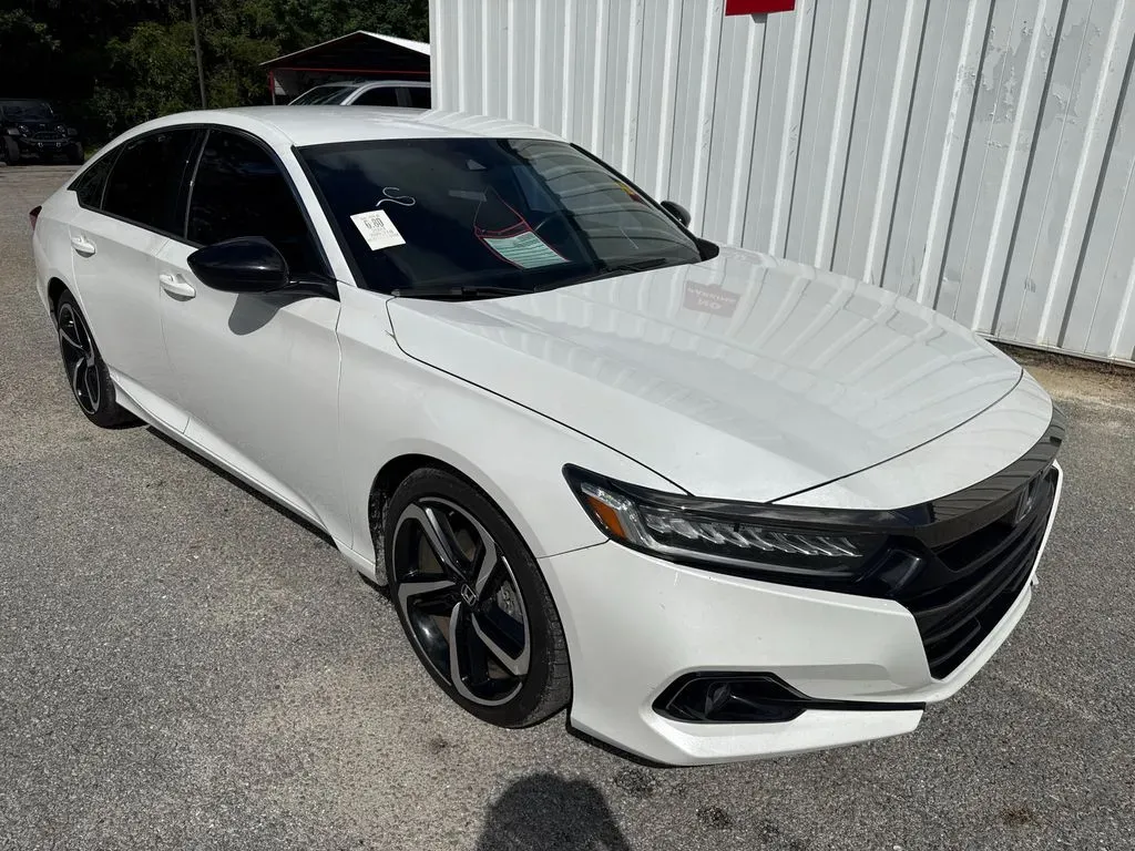 White 2021 Honda Accord Sport for sale in Summerville, SC