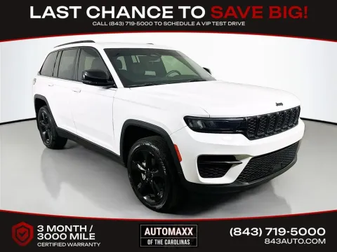 White 2024 Jeep Grand Cherokee Altitude X for sale in Summerville, SC