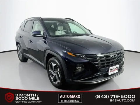 Blue 2022 Hyundai Tucson Hybrid Limited for sale in Summerville, SC