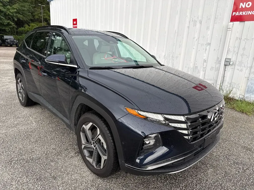 Blue 2022 Hyundai Tucson Hybrid Limited for sale in Summerville, SC