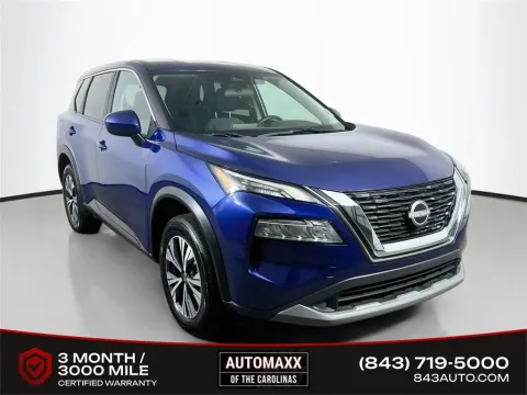 Blue 2023 Nissan Rogue SV for sale in Summerville, SC