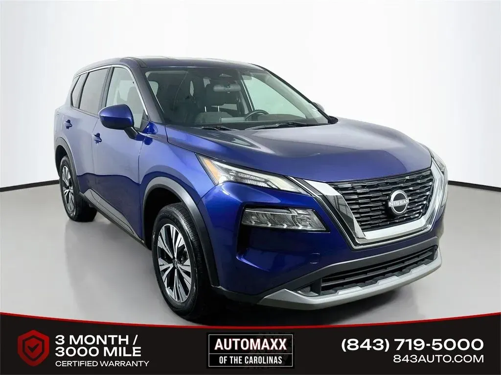Blue 2023 Nissan Rogue SV for sale in Summerville, SC