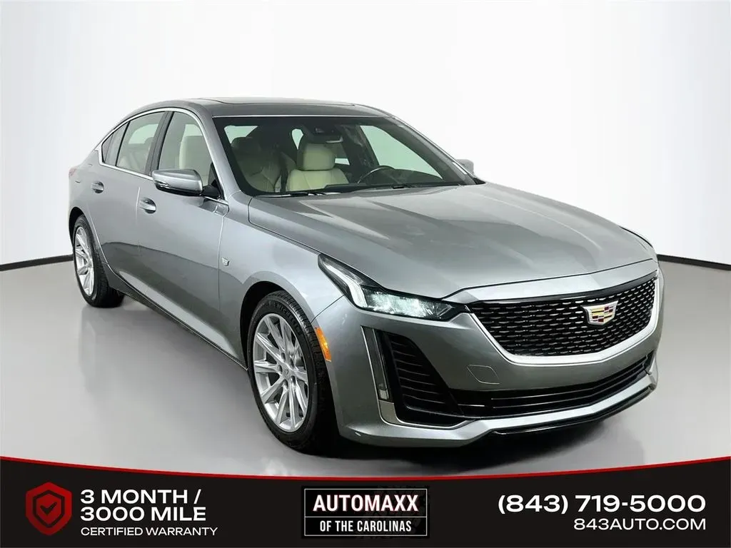 Silver 2023 Cadillac CT5 Luxury for sale in Summerville, SC