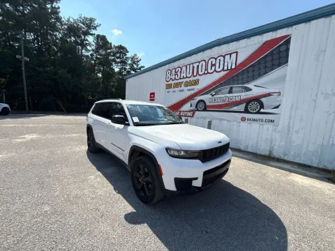 White 2023 Jeep Grand Cherokee L Altitude for sale in Summerville, SC