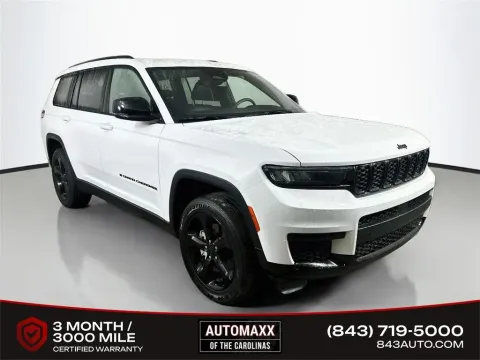 White 2023 Jeep Grand Cherokee L Altitude for sale in Summerville, SC