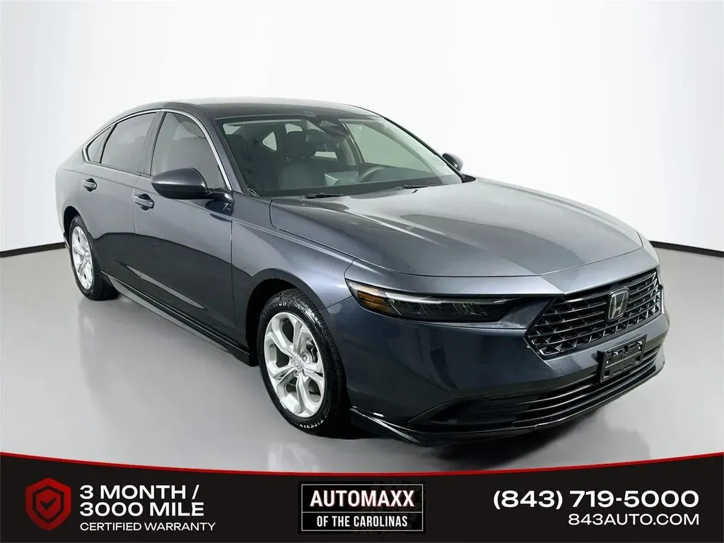 Gray 2023 Honda Accord LX for sale in Summerville, SC