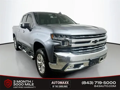Gray 2019 Chevrolet Silverado 1500 LTZ for sale in Summerville, SC