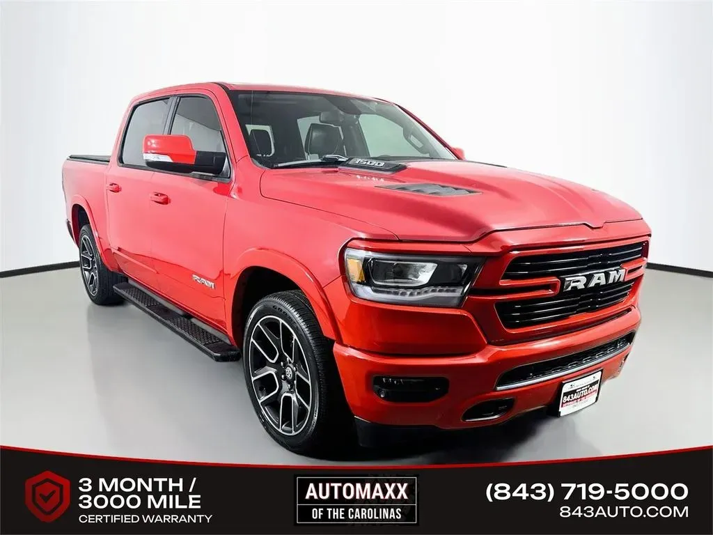 Red 2019 Ram 1500 Laramie for sale in Summerville, SC