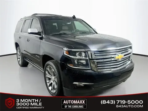 Black 2019 Chevrolet Tahoe Premier for sale in Summerville, SC