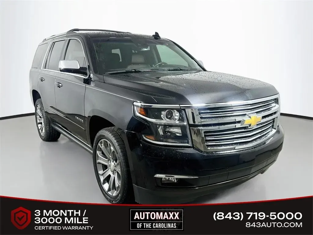 Black 2019 Chevrolet Tahoe Premier for sale in Summerville, SC
