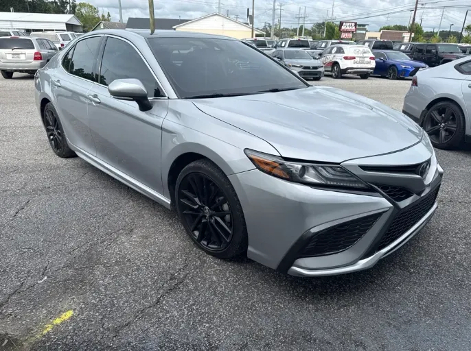 Silver 2021 Toyota Camry XSE for sale in Summerville, SC