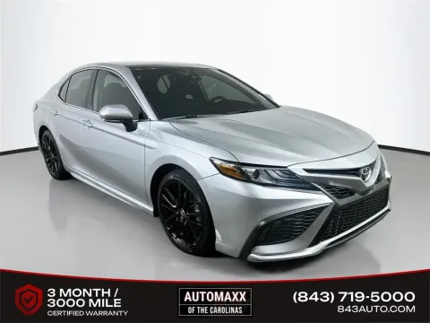 Silver 2021 Toyota Camry XSE for sale in Summerville, SC