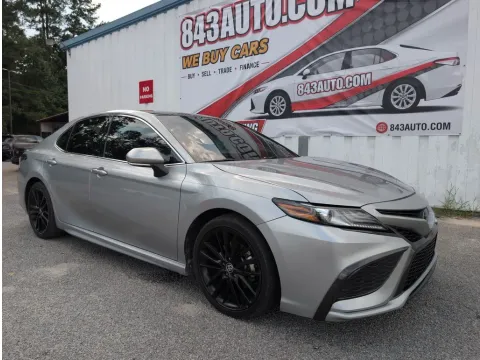 Silver 2021 Toyota Camry XSE for sale in Summerville, SC