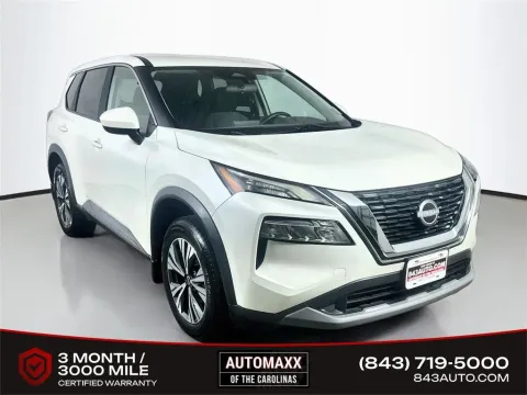 White 2023 Nissan Rogue SV for sale in Summerville, SC