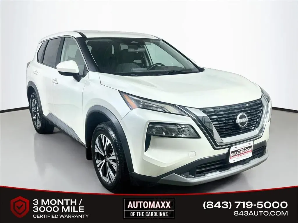 White 2023 Nissan Rogue SV for sale in Summerville, SC