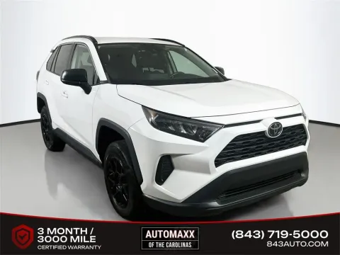 White 2021 Toyota RAV4 LE for sale in Summerville, SC