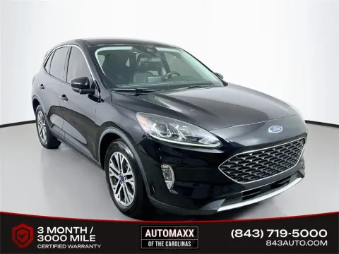 Black 2022 Ford Escape SEL for sale in Summerville, SC