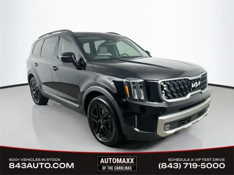 Black 2023 Kia Telluride SX X-Line for sale in Summerville, SC