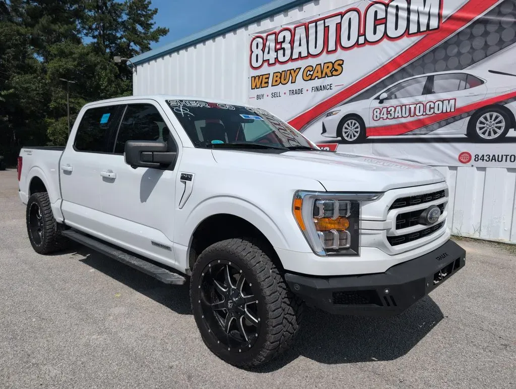 White 2023 Ford F-150 XLT for sale in Summerville, SC