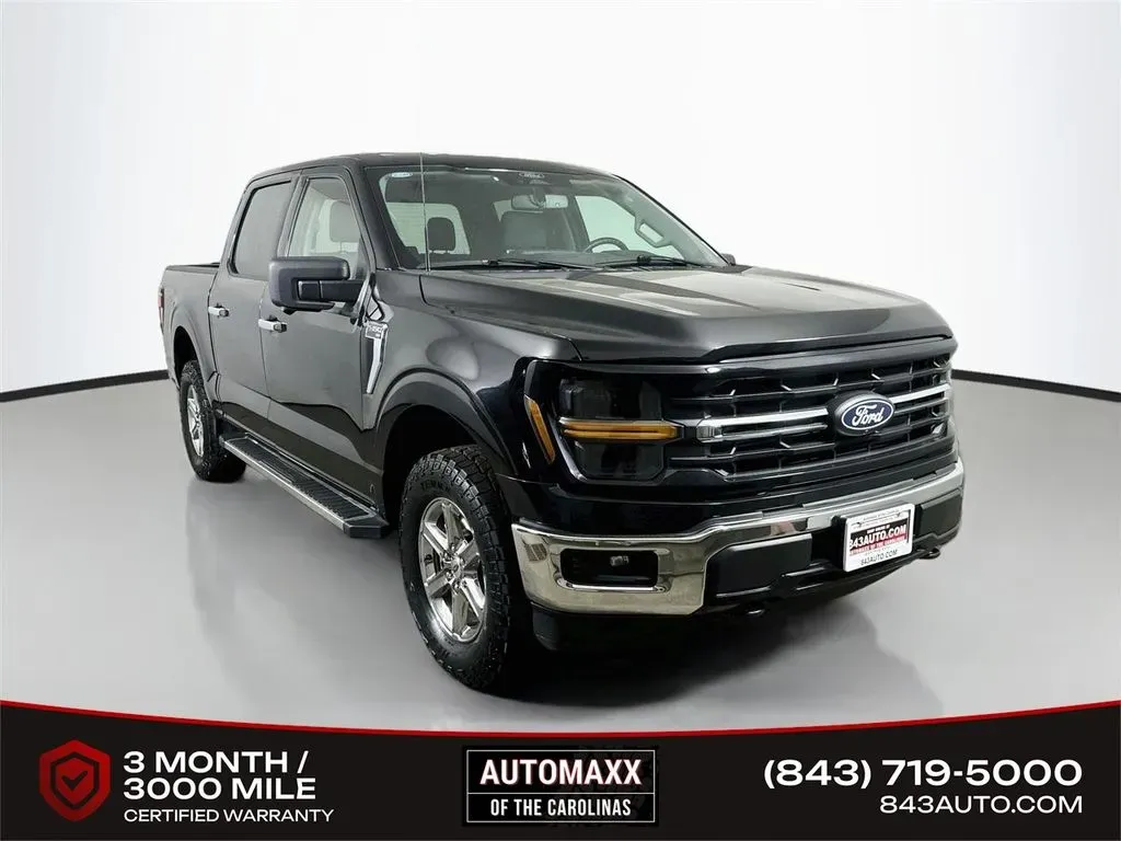Black 2024 Ford F-150 XLT for sale in Summerville, SC