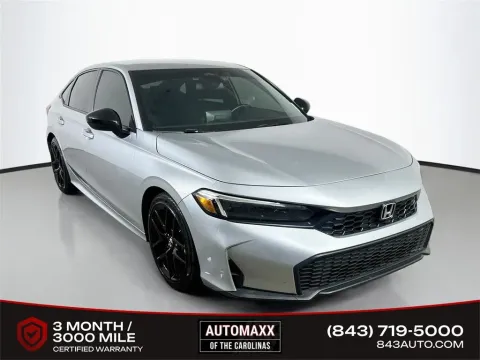 Silver 2025 Honda Civic Sport for sale in Summerville, SC