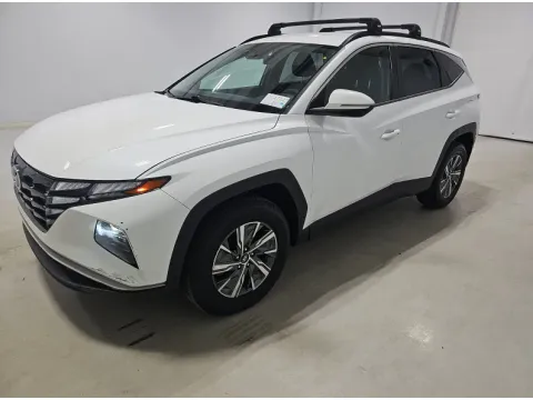 White 2022 Hyundai Tucson Hybrid Blue for sale in Summerville, SC