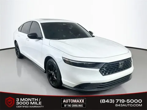 White 2025 Honda Accord SE for sale in Summerville, SC