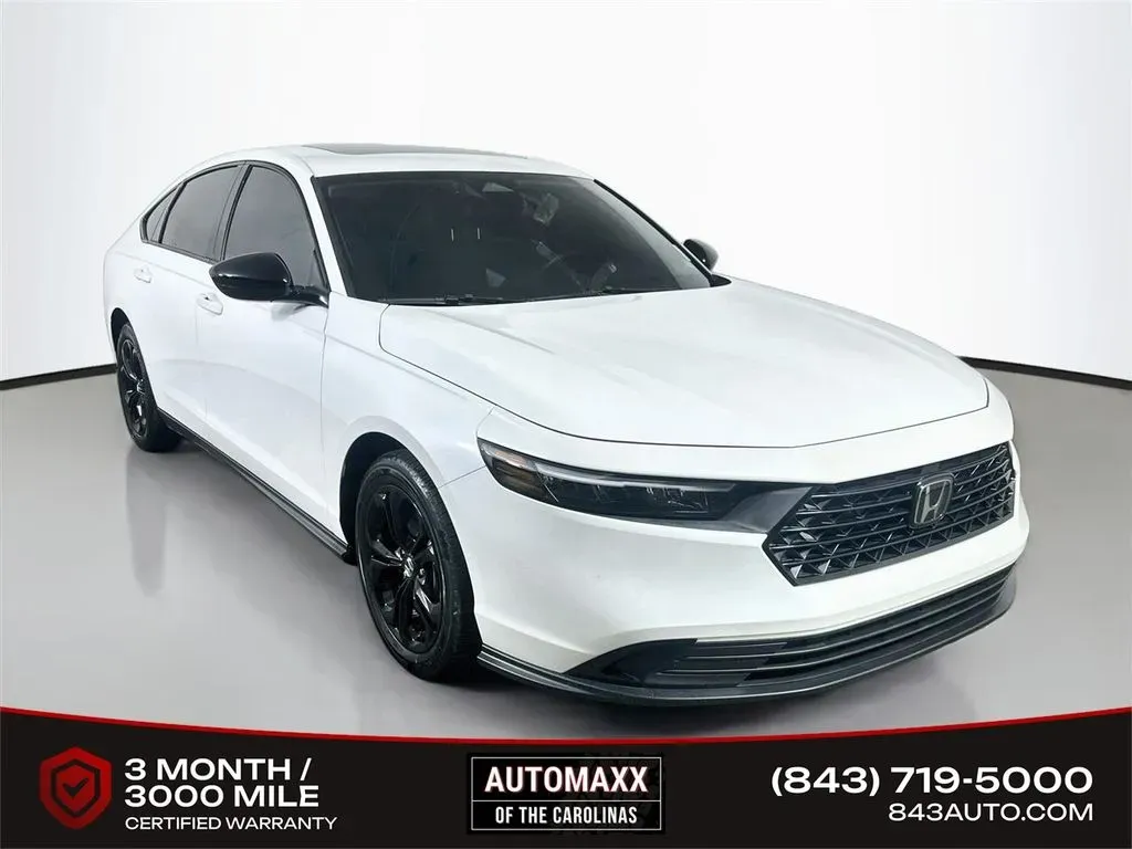 White 2025 Honda Accord SE for sale in Summerville, SC
