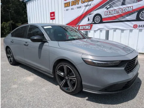 Gray 2025 Honda Accord Hybrid Sport for sale in Summerville, SC