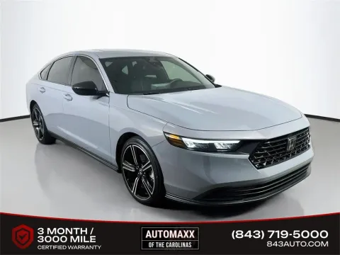 Gray 2025 Honda Accord Hybrid Sport for sale in Summerville, SC