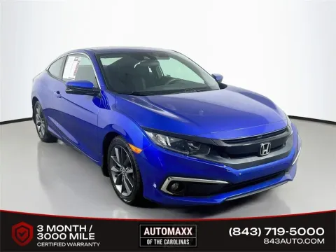 Blue 2020 Honda Civic EX for sale in Summerville, SC