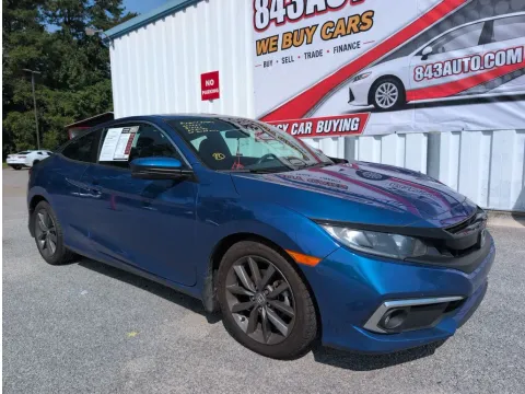 Blue 2020 Honda Civic EX for sale in Summerville, SC