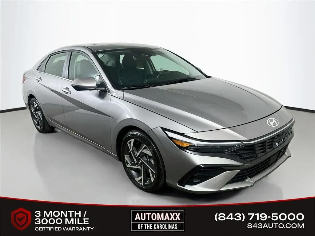 Gray 2024 Hyundai Elantra Limited for sale in Summerville, SC