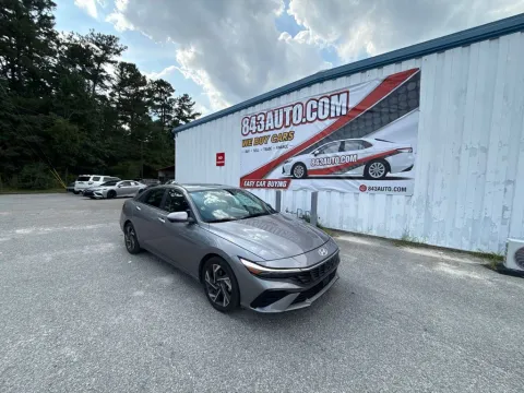 Gray 2024 Hyundai Elantra Limited for sale in Summerville, SC