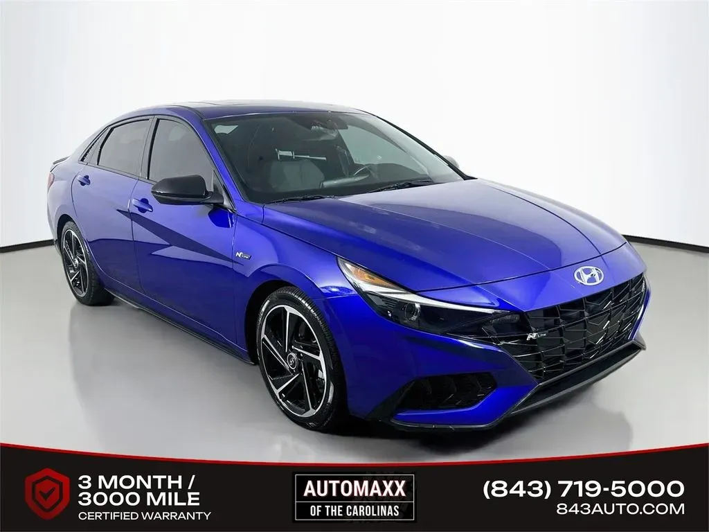 Blue 2023 Hyundai Elantra N Line for sale in Summerville, SC