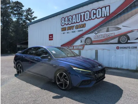 Blue 2023 Hyundai Elantra N Line for sale in Summerville, SC